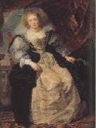Peter Paul Rubens Helena Fourment Seated on a Terrace (mk01) oil painting reproduction